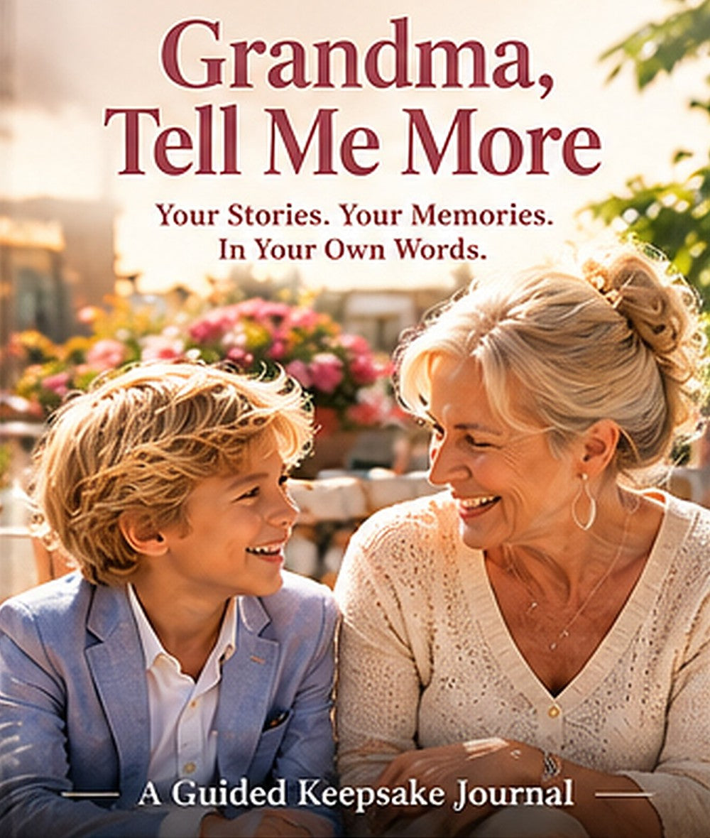 Grandma, Tell Me More — Blond Grandson Cover