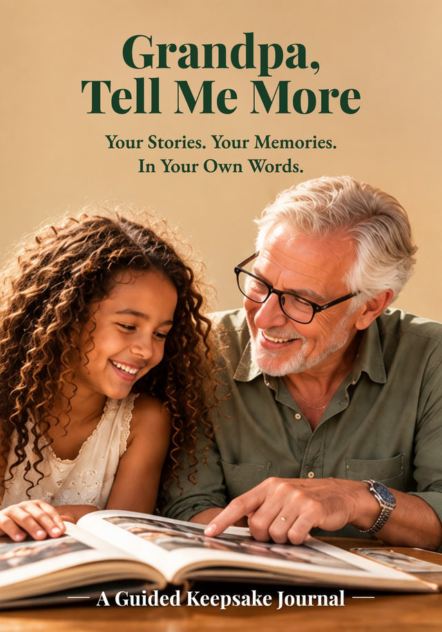 Grandpa, Tell Me More — Reading Together Cover