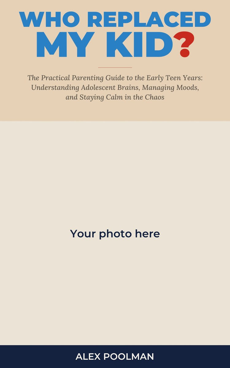 Your photo here: Who Replaced My Kid? personalized cover
