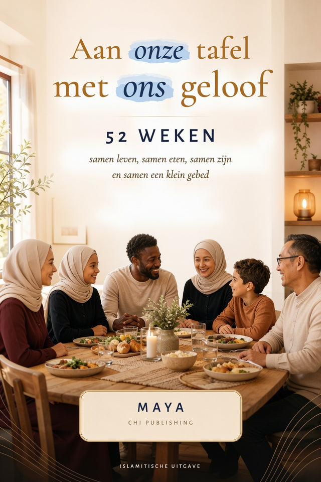 Aan onze tafel met ons geloof — islamitische uitgave